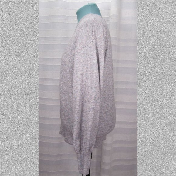 *FINAL PRICE* Ella Moss Puff Sleeve Maggie Sweater in Light Purple - XL - Picture 4 of 7